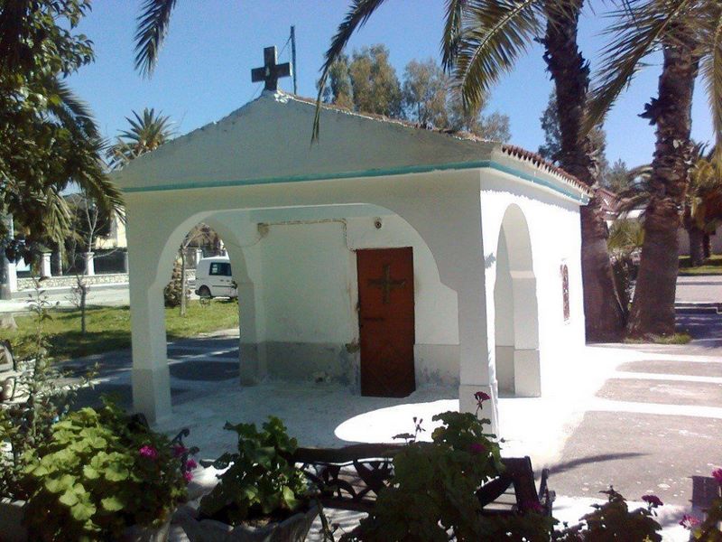 Αγία Παρασκευούλα Μεσολογγίου (εδώ έγινε το Συμβούλιο του Αγώνα υπό του Επισκόπου  Ρωγών Ιωσήφ)